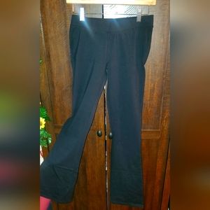 Pact NWOT black flared leggings